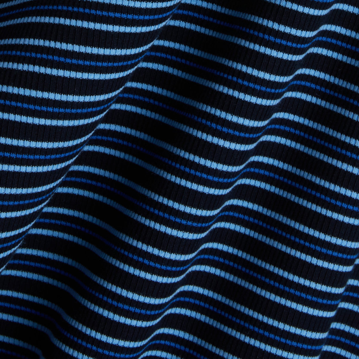 TomboyX Bamboo Rib Boy Shorts - Ink Blue Stripe