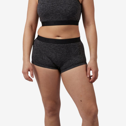 TomboyX Boy Shorts - Meteor Gray Heather