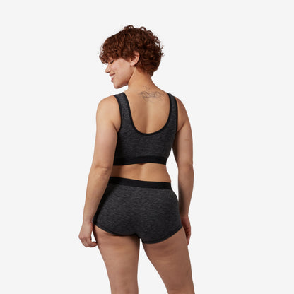 TomboyX Boy Shorts - Meteor Gray Heather