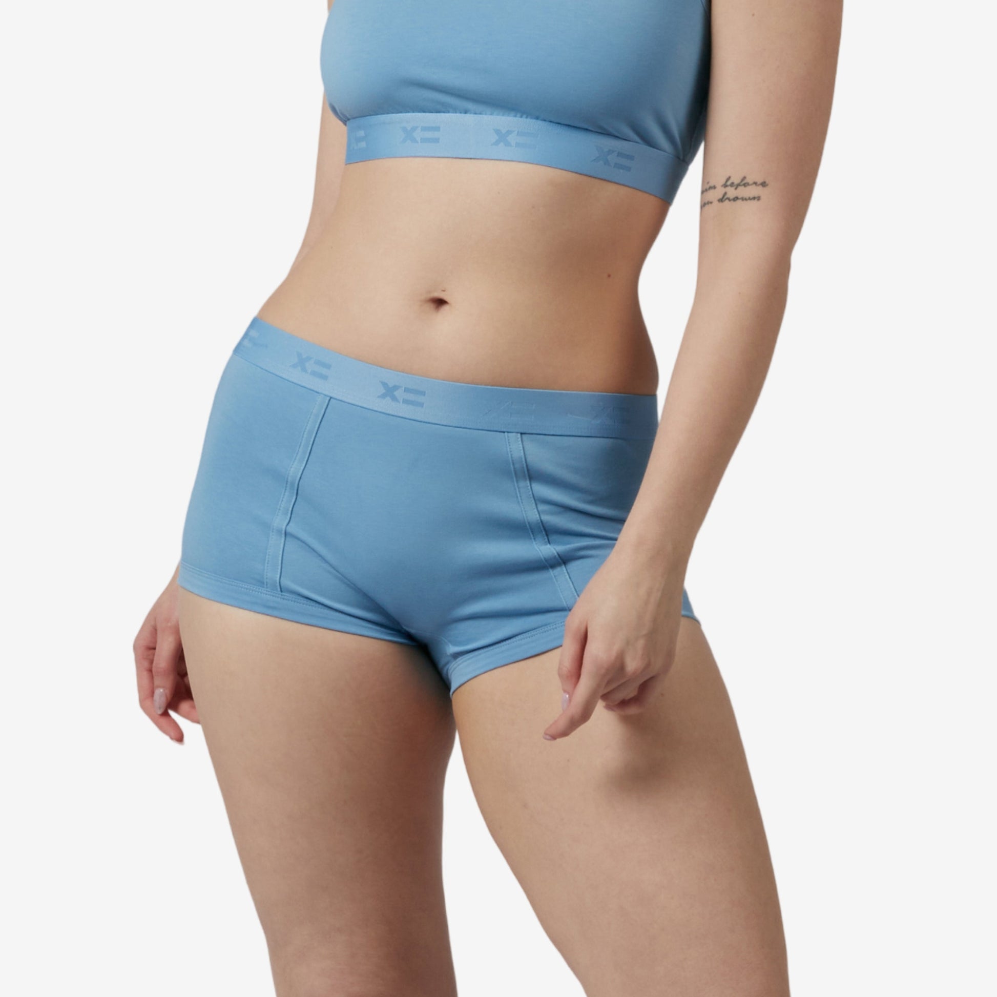 TomboyX Boy Shorts - Blue Sky