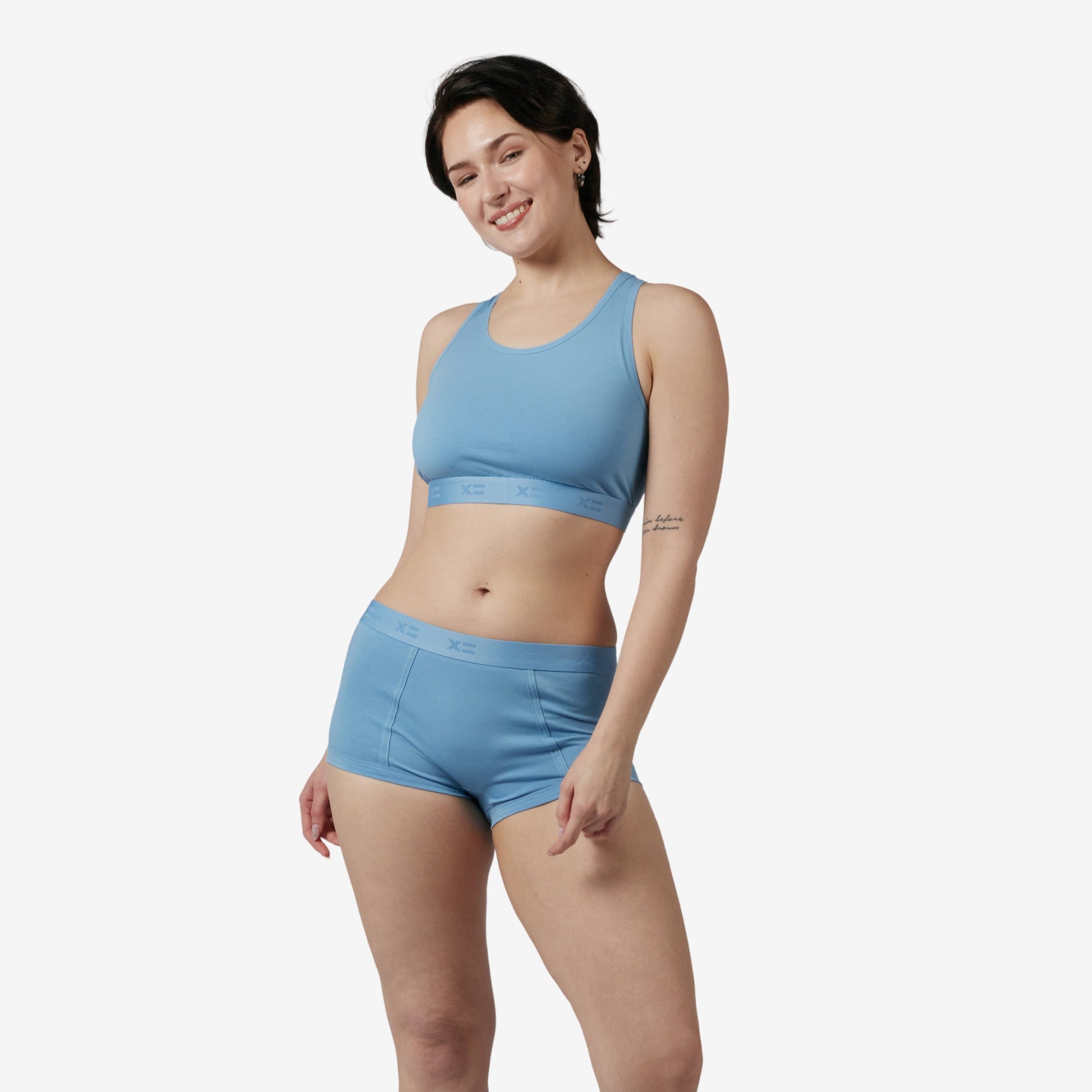 TomboyX Boy Shorts - Blue Sky