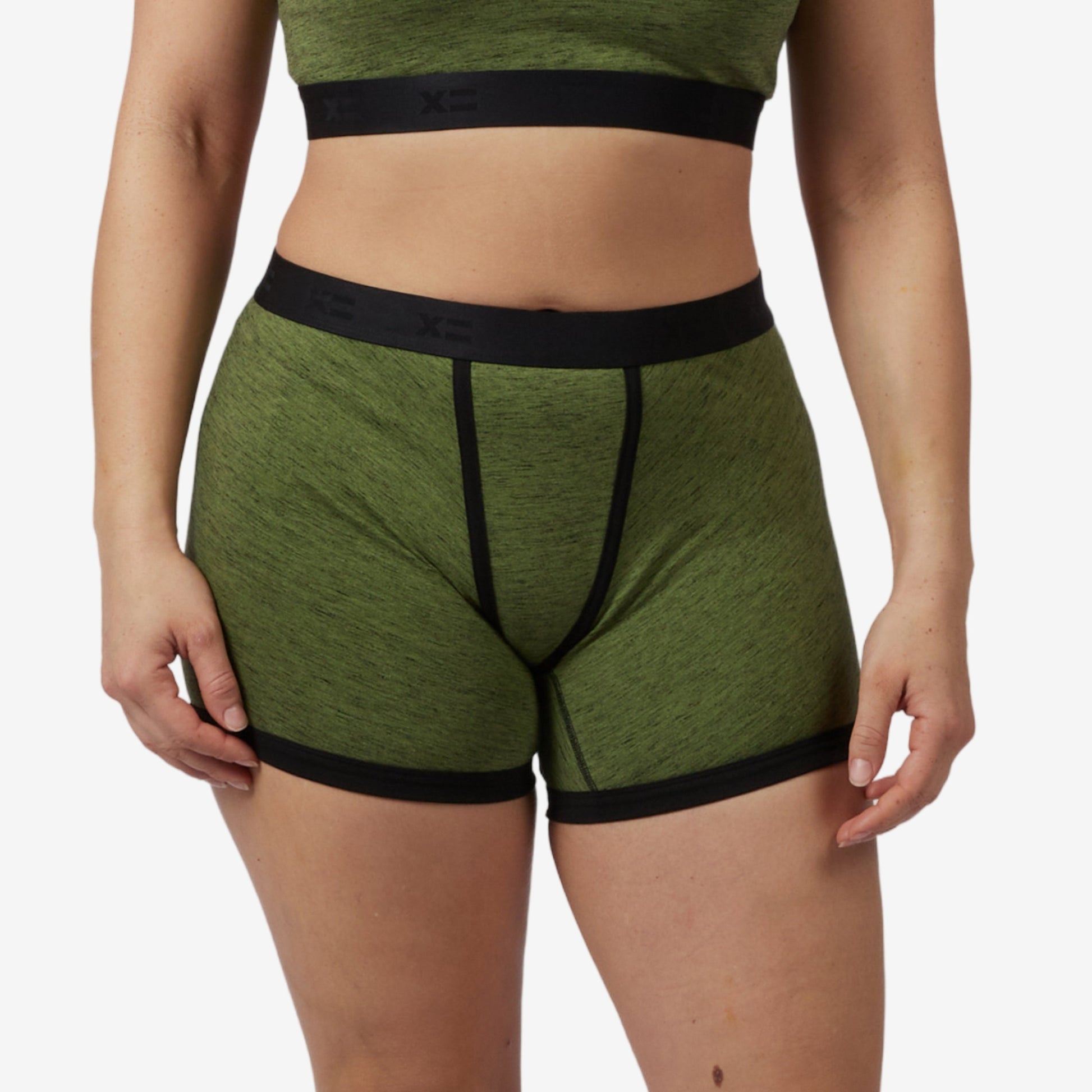 TomboyX 4.5" Trunks - Forest Heather