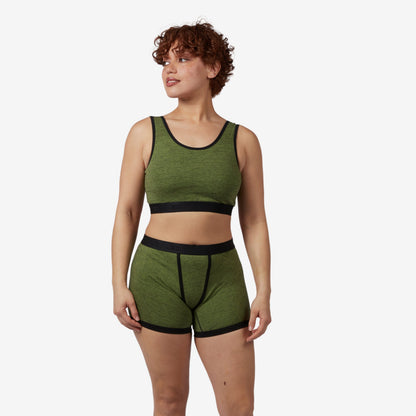 TomboyX 4.5" Trunks - Forest Heather