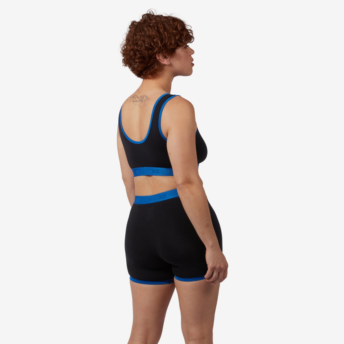 TomboyX 4.5" Trunks - TENCEL Modal Ink Blue Edge