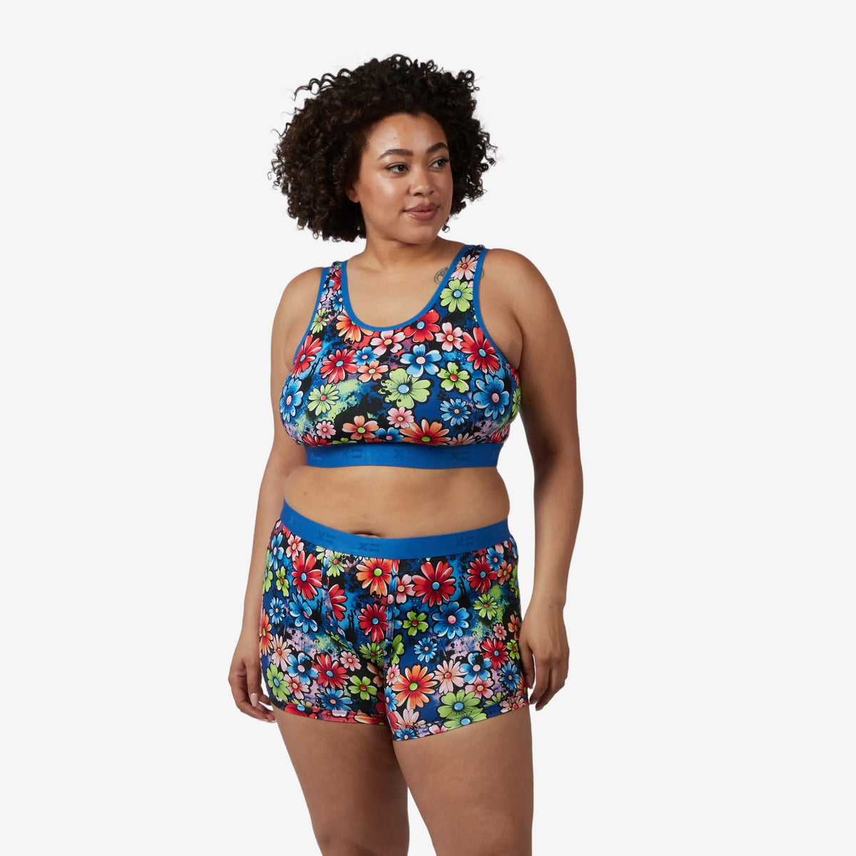 TomboyX 4.5" Trunks - Gay Bouquet