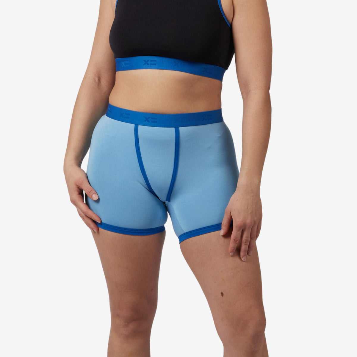TomboyX 4.5" Trunks - TENCEL Modal Too Blue