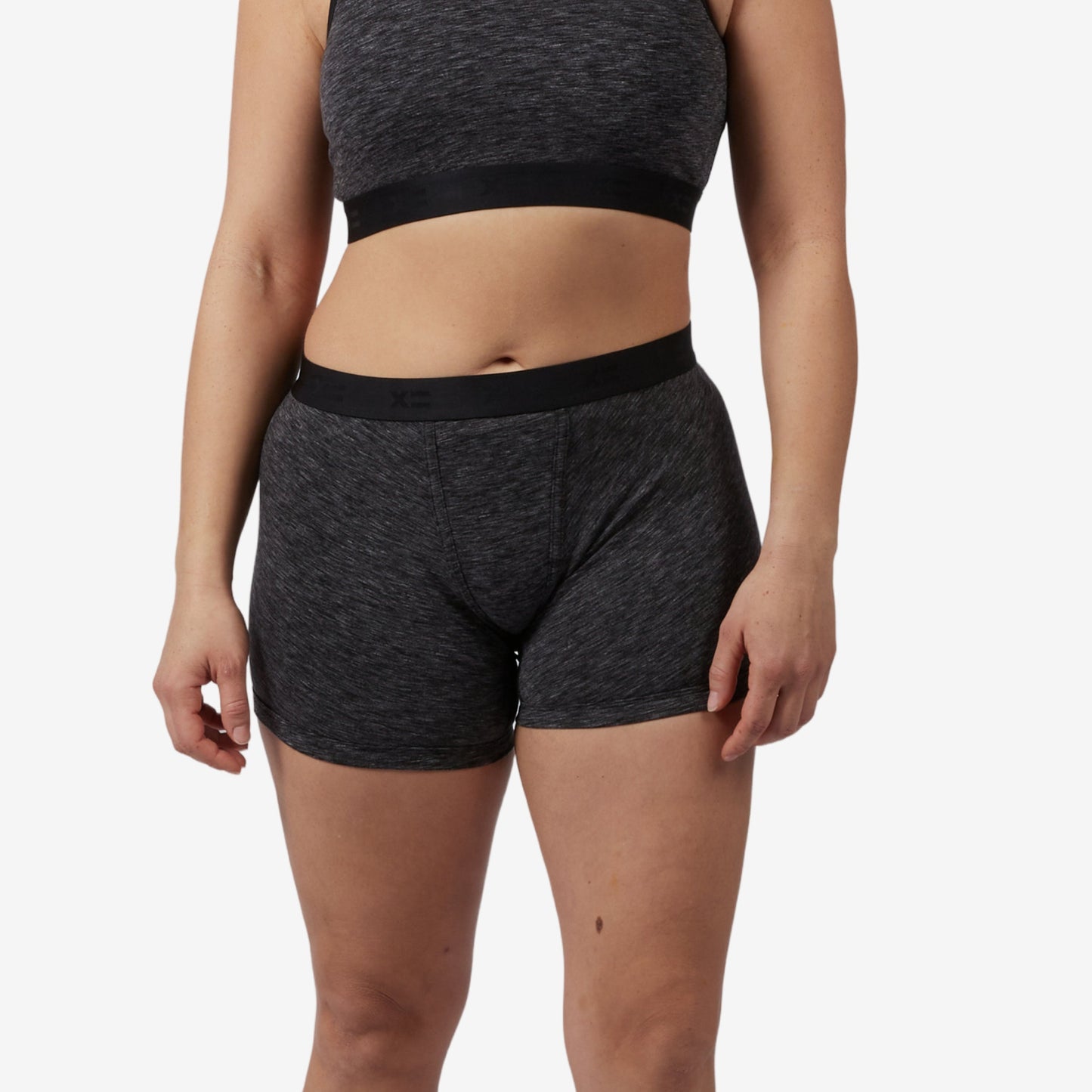 TomboyX 4.5" Trunks - Meteor Gray Heather