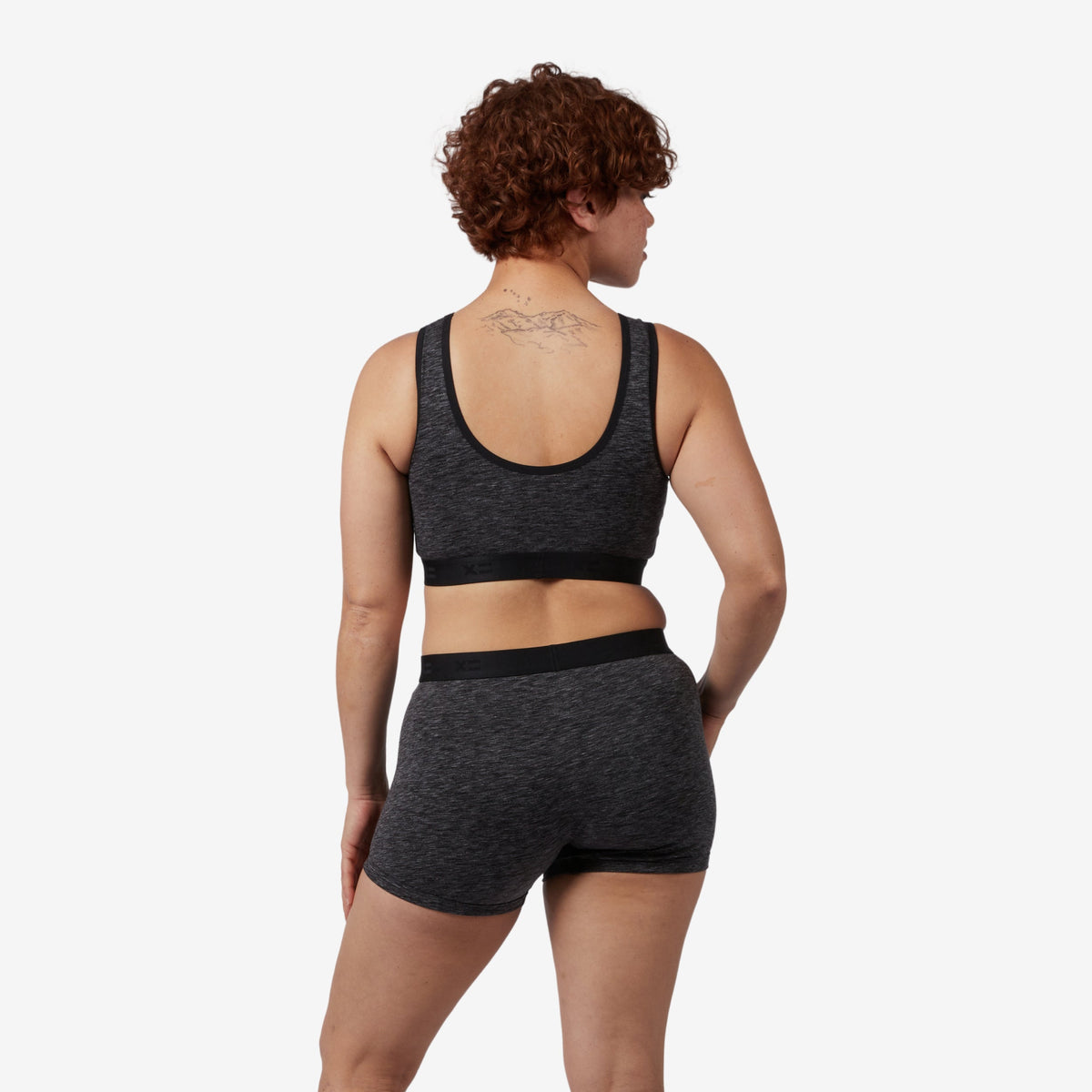 TomboyX 4.5" Trunks - Meteor Gray Heather