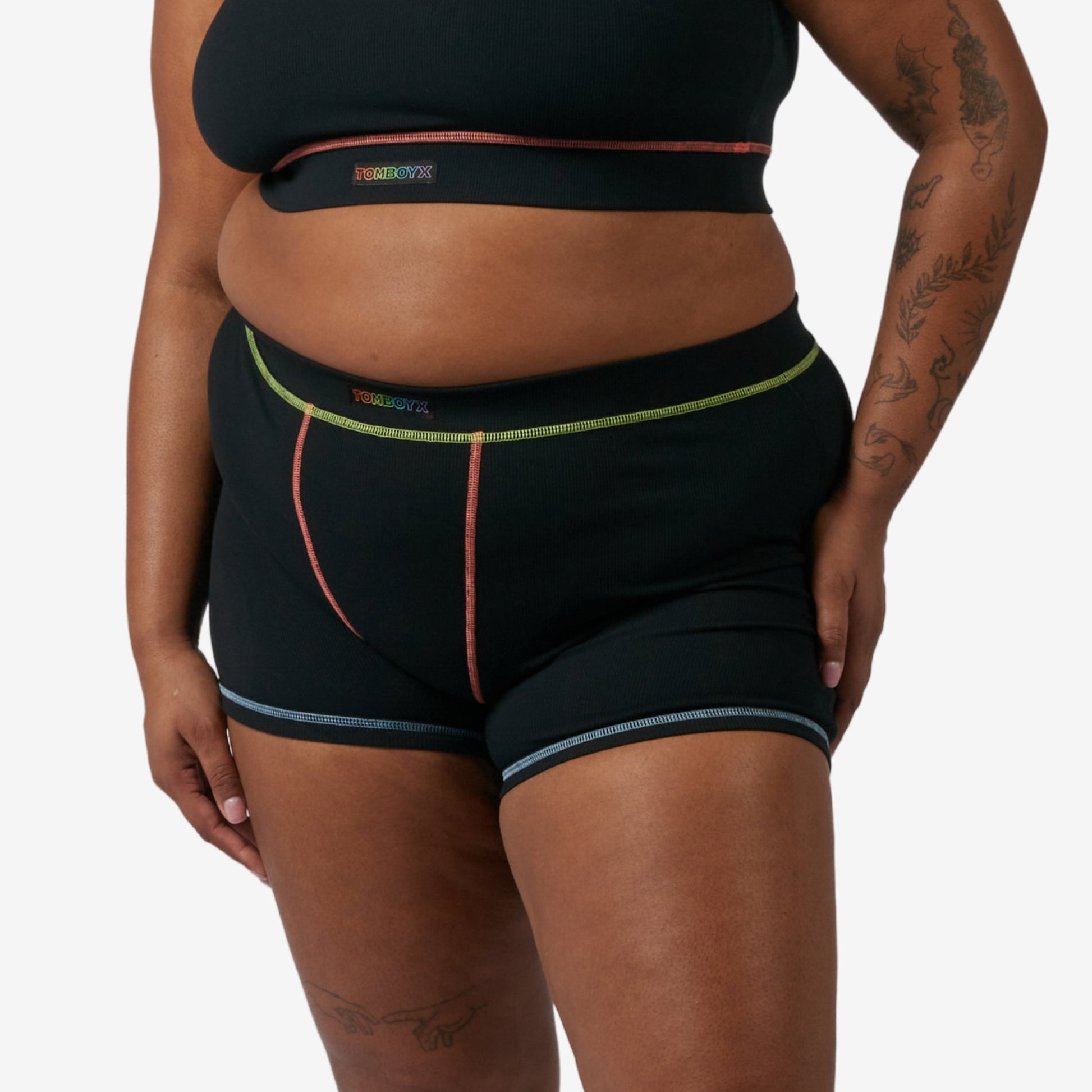 TomboyX Bamboo Rib 4.5" Trunks - Stitched With Love