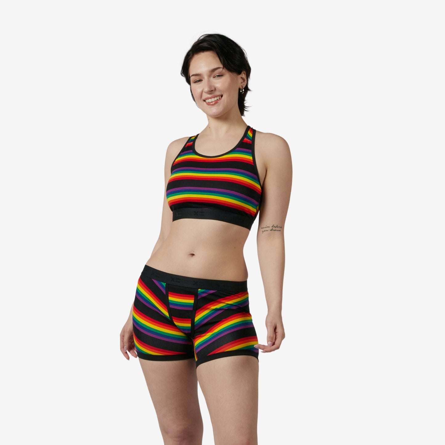 TomboyX 4.5" Trunks - Stripe Unbound