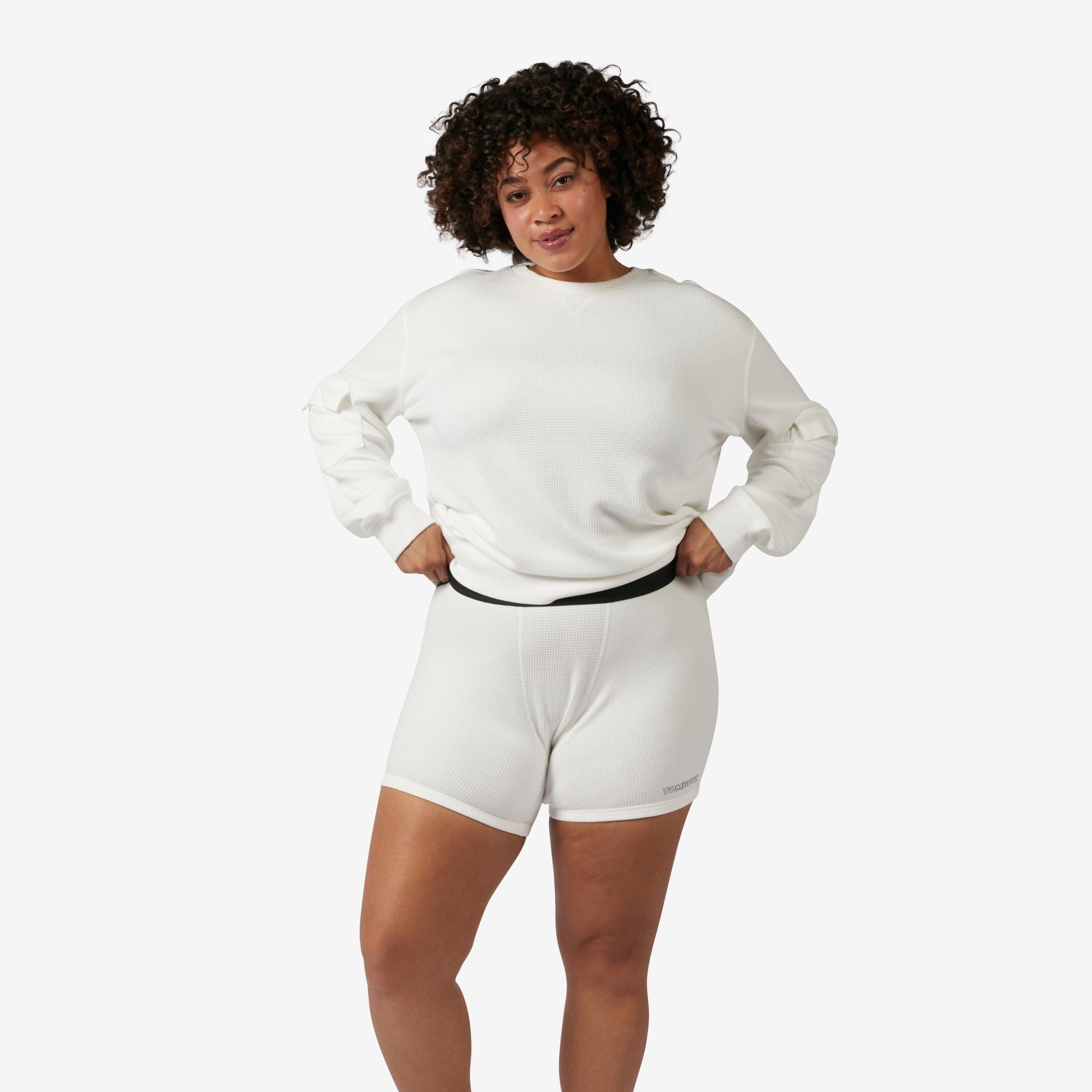 TomboyX Modal Cloud Waffle 4.5" Trunks - Natural