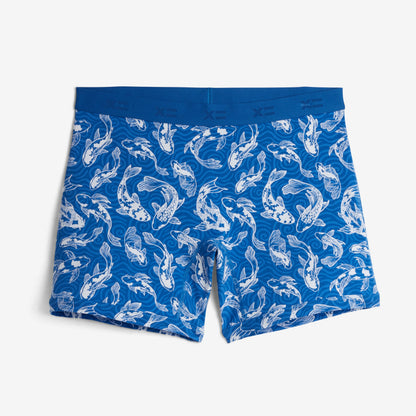 TomboyX 6" No Fly Boxer Briefs - Not So Koi
