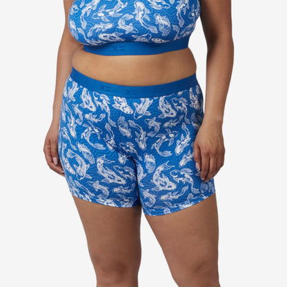 TomboyX 6" No Fly Boxer Briefs - Not So Koi
