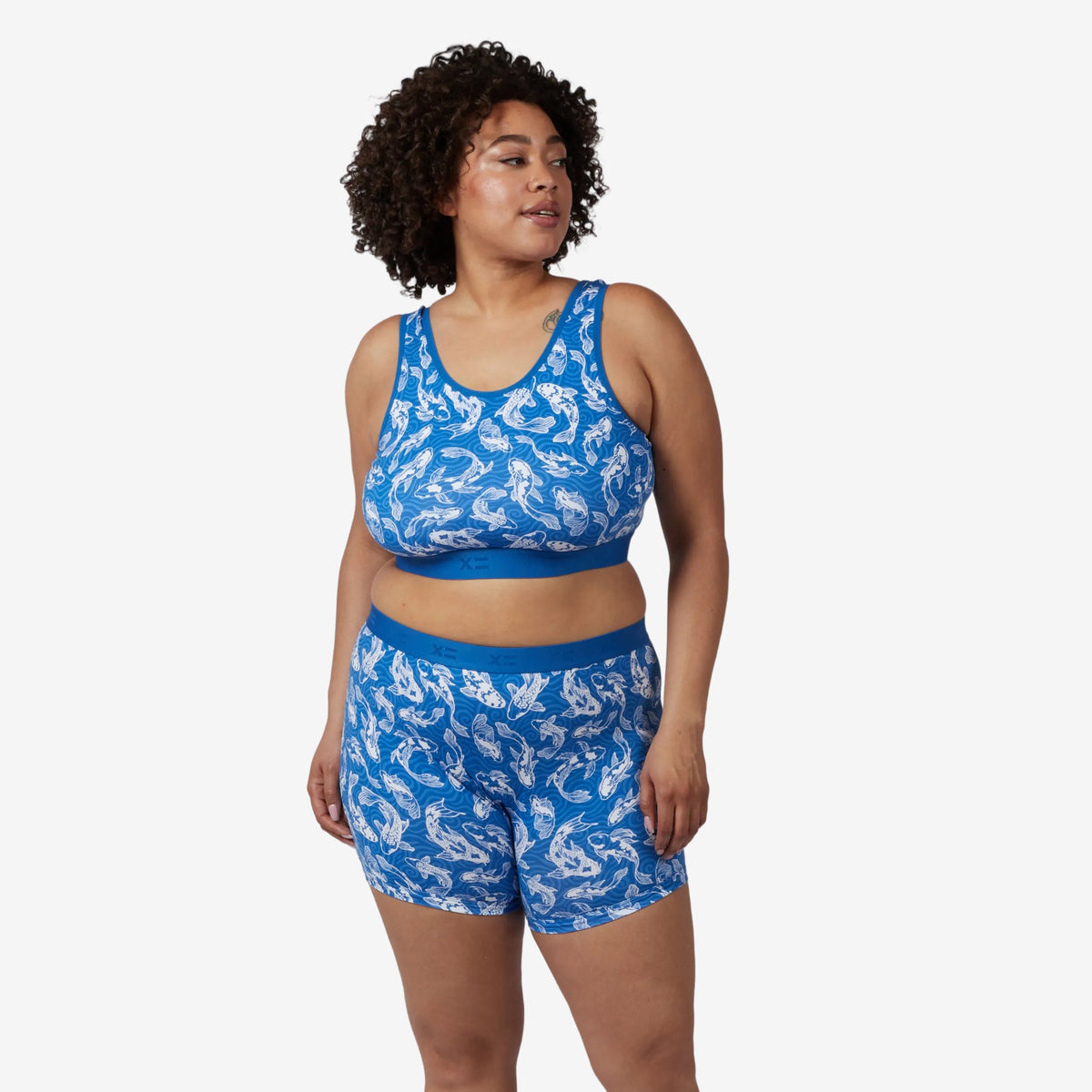 TomboyX 6" No Fly Boxer Briefs - Not So Koi