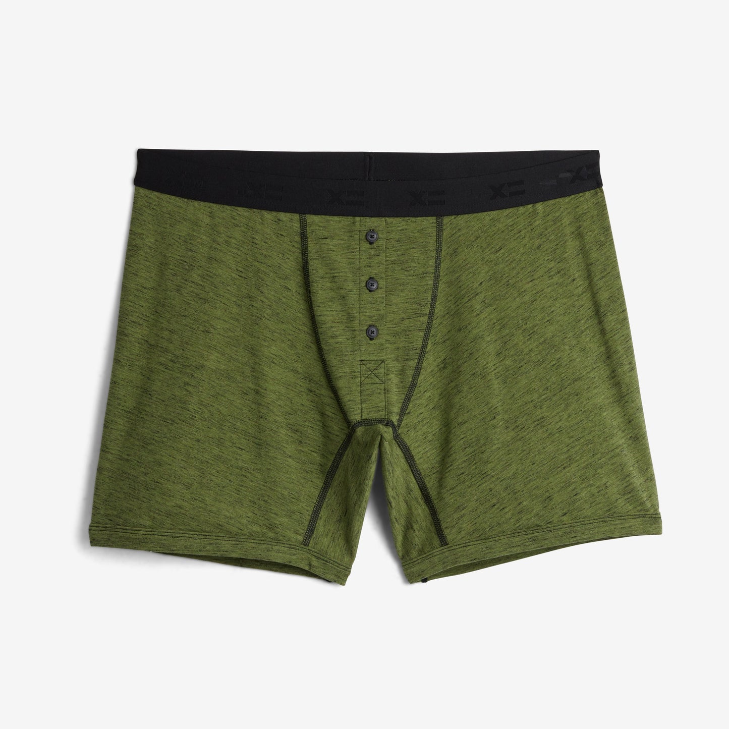 TomboyX 6" Fly Boxer Briefs - Forest Heather
