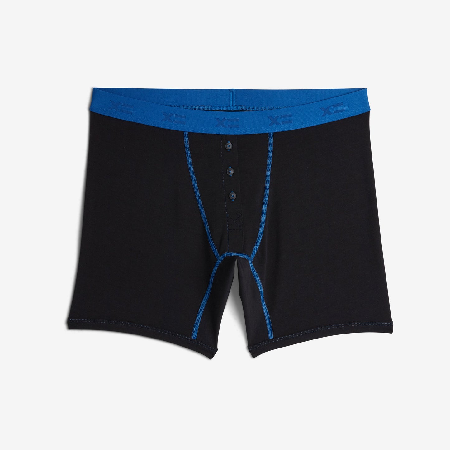 TomboyX 6" Fly Boxer Briefs - TENCEL Modal Ink Blue Edge