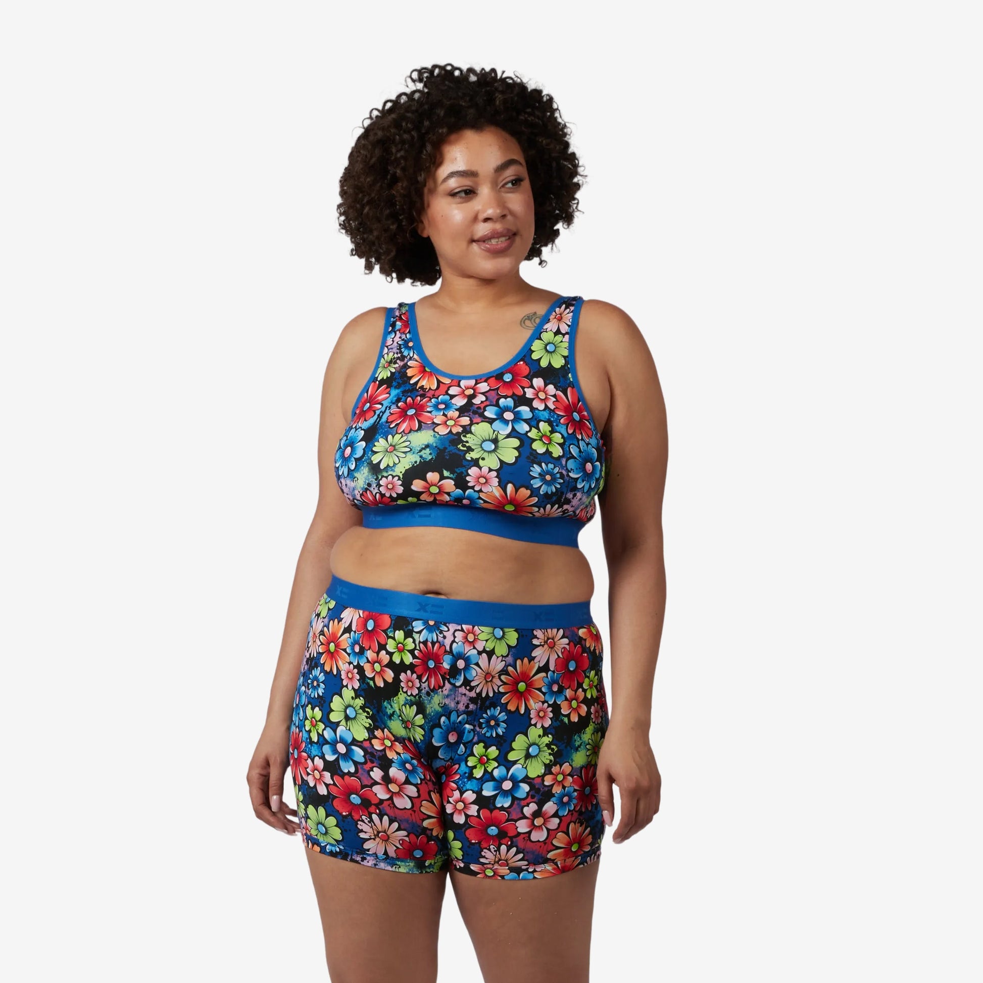 TomboyX 6" No Fly Boxer Briefs - Gay Bouquet