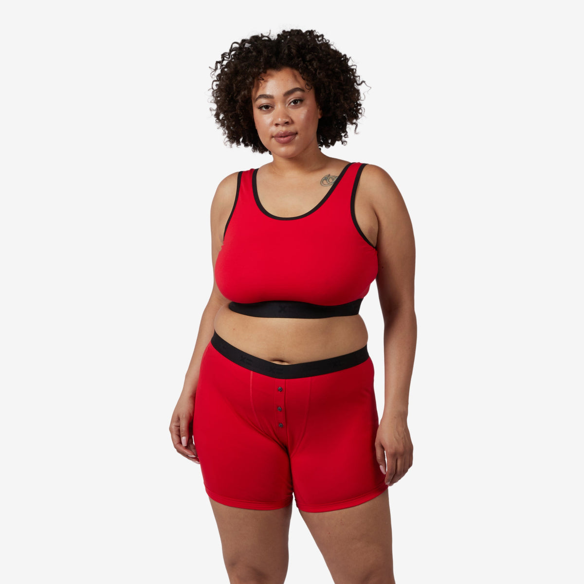 TomboyX 6" Fly Boxer Briefs - Red Riot