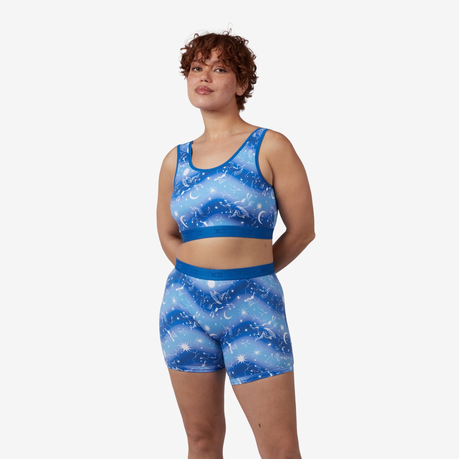 TomboyX 6" No Fly Boxer Briefs - Star Chaser