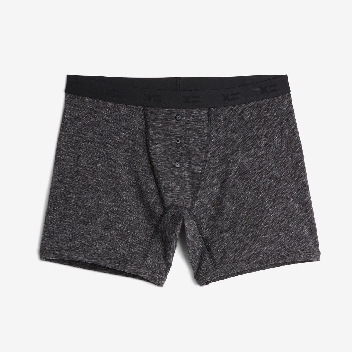 TomboyX 6" Fly Boxer Briefs - Meteor Gray Heather