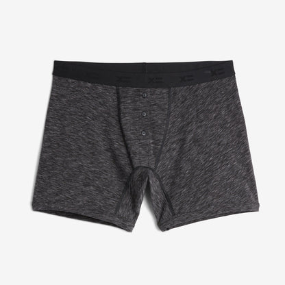 TomboyX 6" Fly Boxer Briefs - Meteor Gray Heather