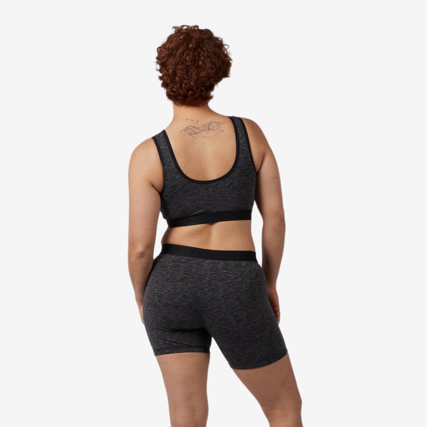TomboyX 6" Fly Boxer Briefs - Meteor Gray Heather