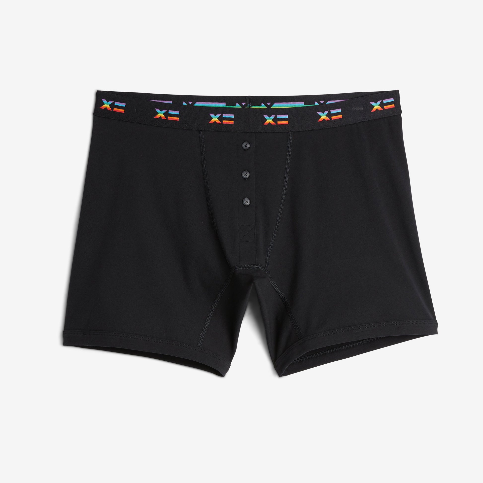 TomboyX 6" Fly Boxer Briefs - Rainbow X=