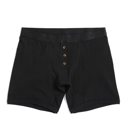 TomboyX 6" Fly Boxer Briefs - X= Black