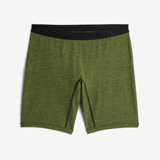 TomboyX 9" Boxer Briefs - Forest Heather