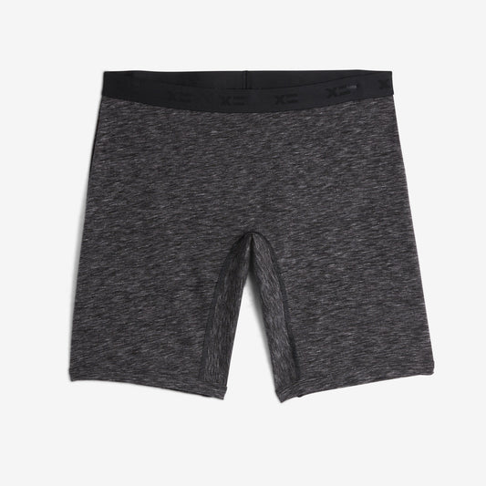 TomboyX 9" Boxer Briefs - Meteor Gray Heather