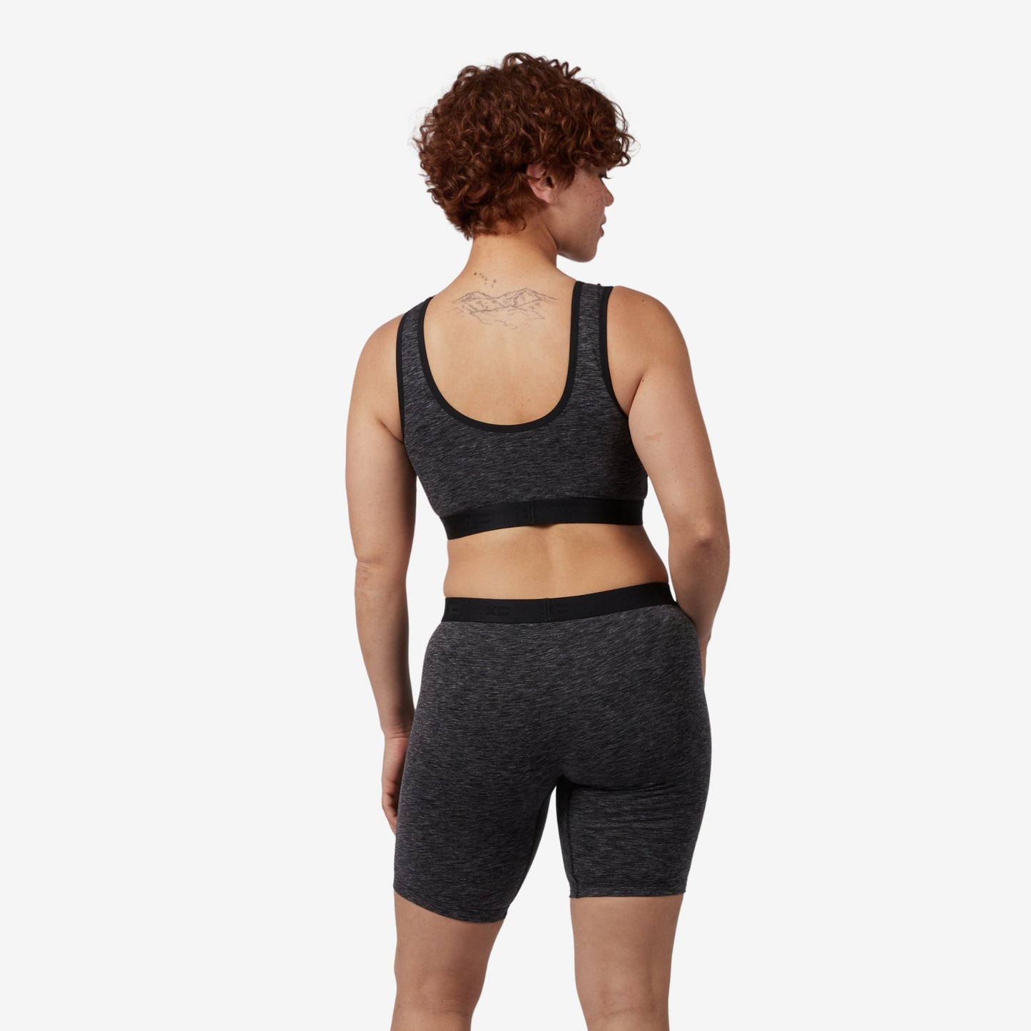 TomboyX 9" Boxer Briefs - Meteor Gray Heather