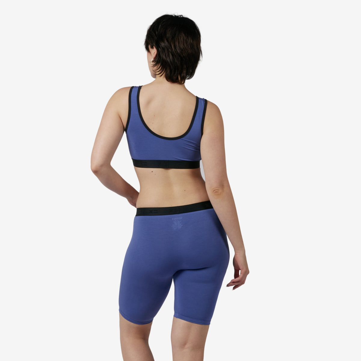 TomboyX 9" Boxer Briefs - TENCEL™ Modal Purple Storm