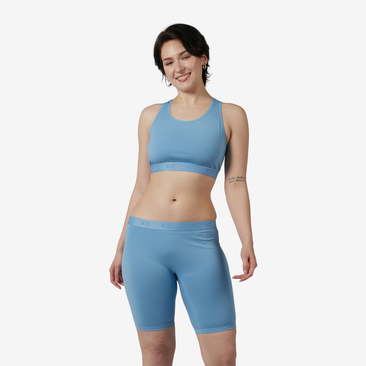 TomboyX 9" Boxer Briefs - Blue Sky