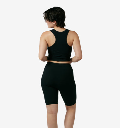TomboyX Bamboo Rib 9" Boxer Briefs - Black
