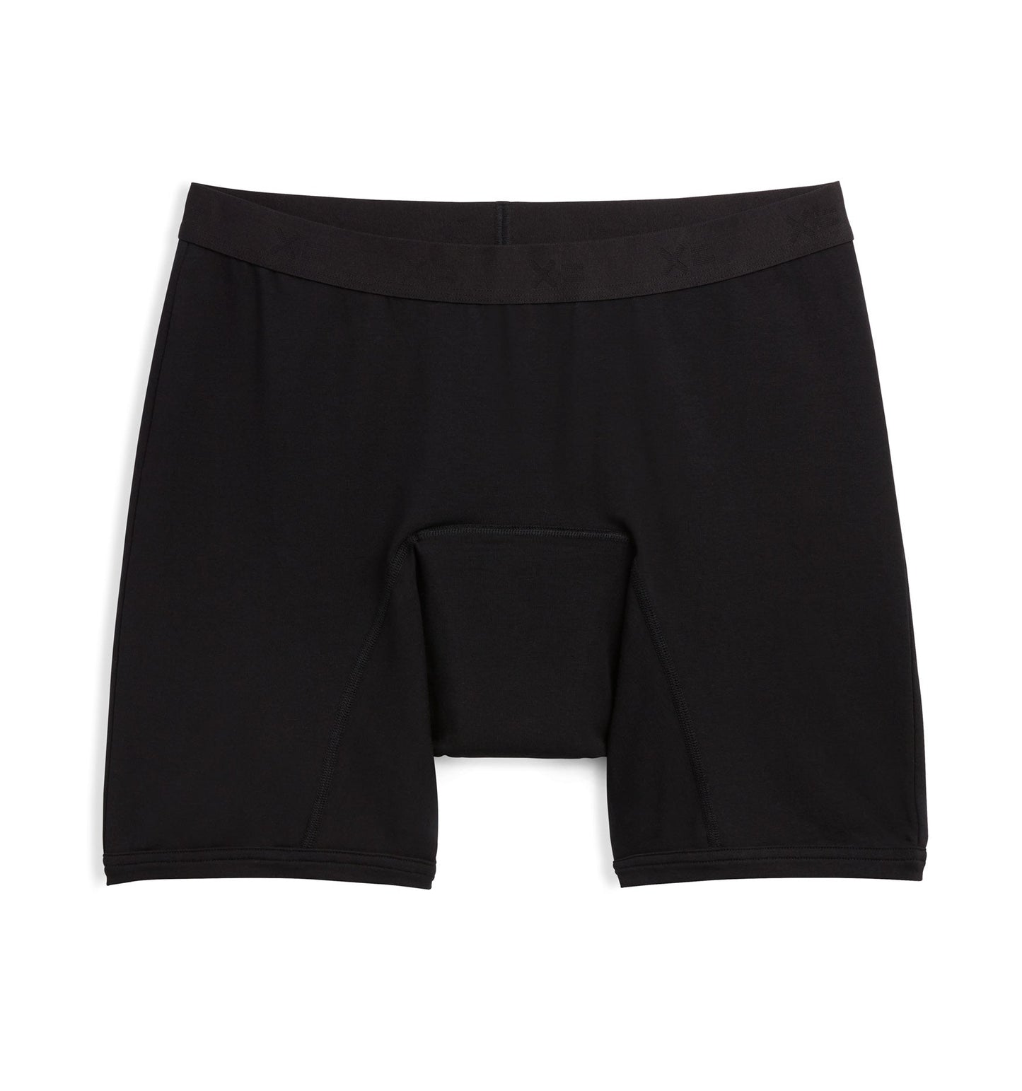 TomboyX First Line Period 9" Boxer Briefs - X= Black