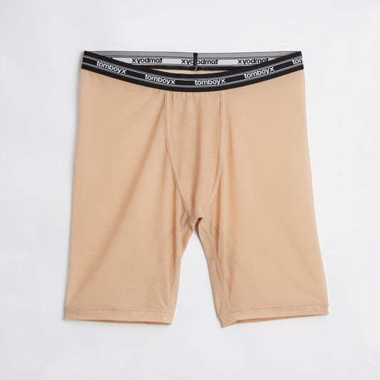 TomboyX Powermesh 9" Boxer Briefs - Chai