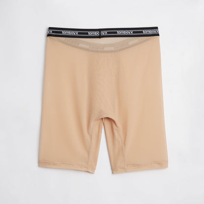 TomboyX Powermesh 9" Boxer Briefs - Chai