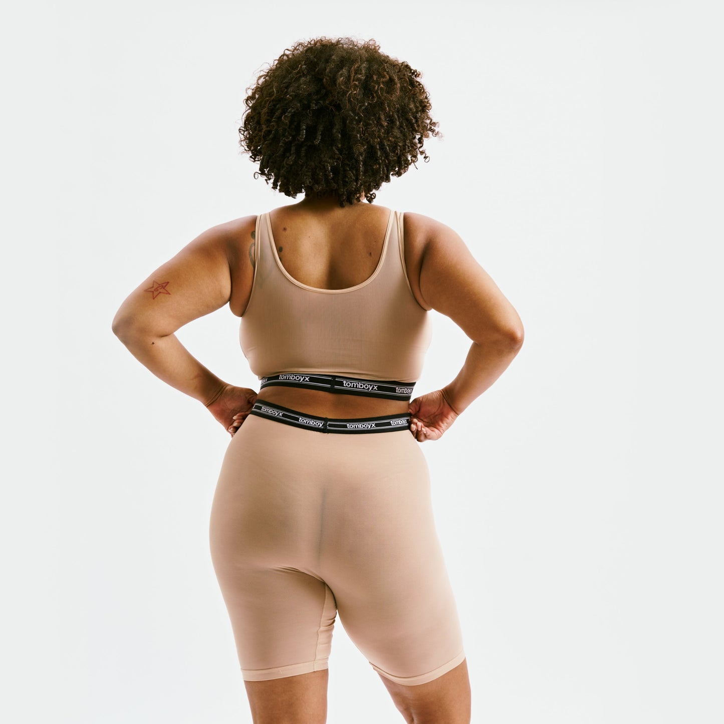 TomboyX Powermesh 9" Boxer Briefs - Chai