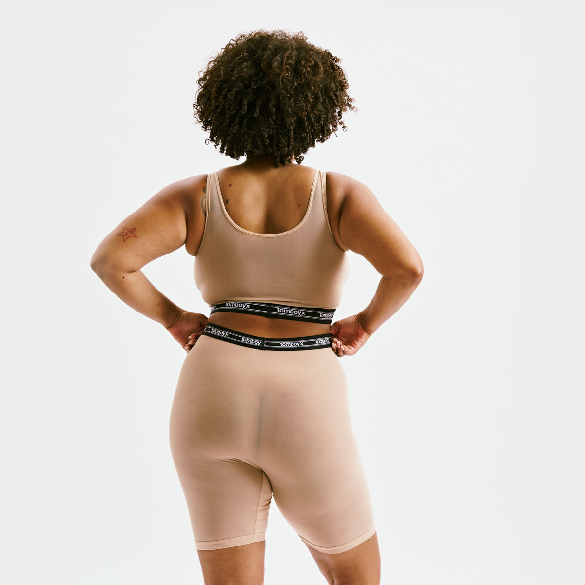 TomboyX Powermesh 9" Boxer Briefs - Chai