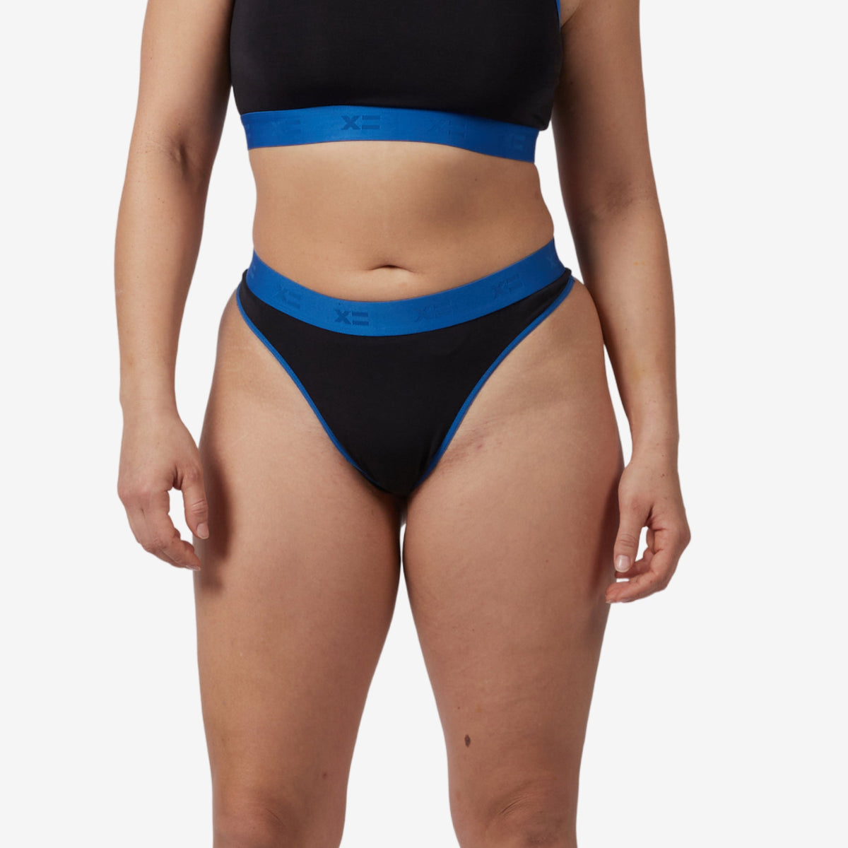 TomboyX Thong - TENCEL Modal Ink Blue Edge
