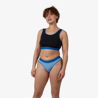 TomboyX Thong - TENCEL Modal Too Blue