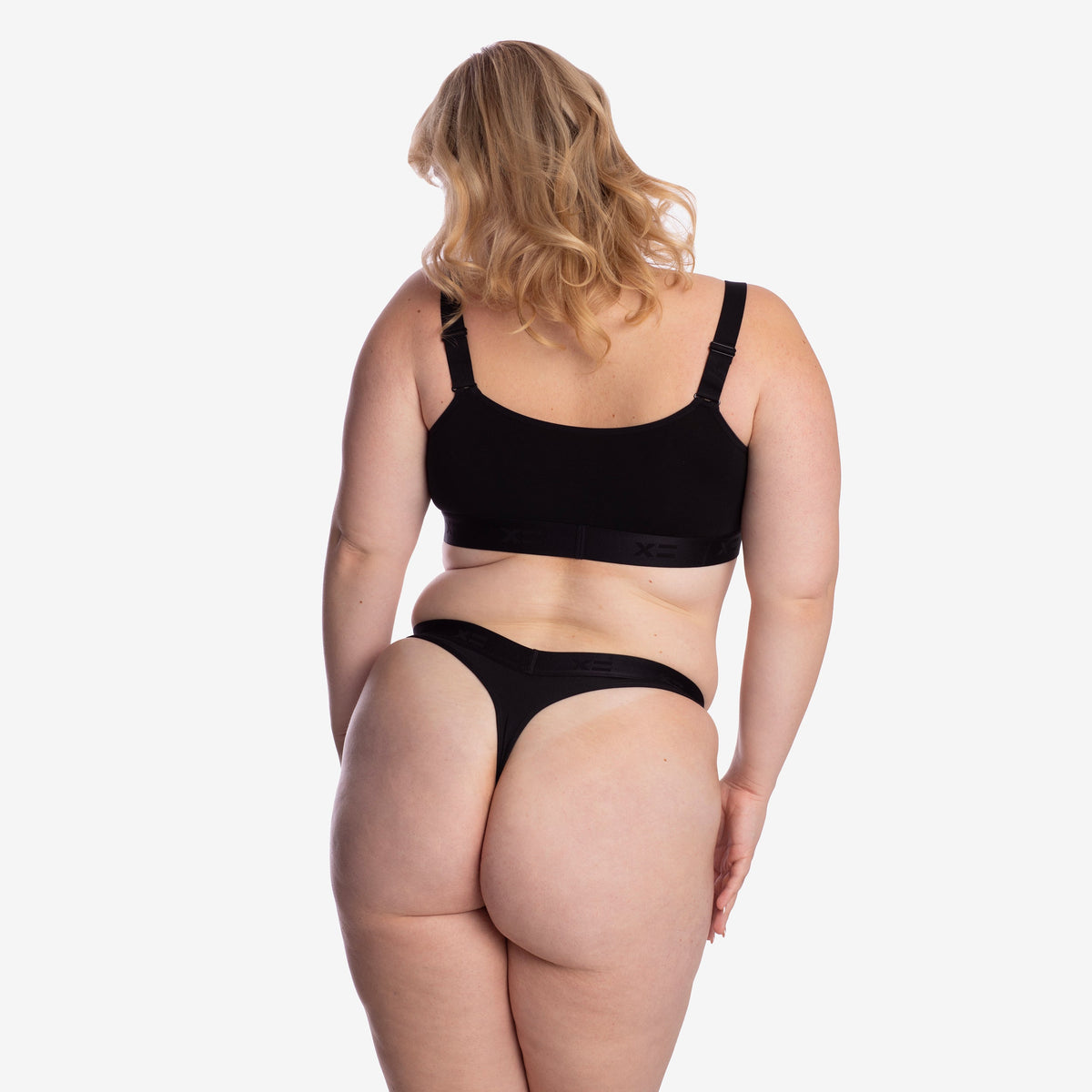 TomboyX SmoothTuck Tucking Thong - Black