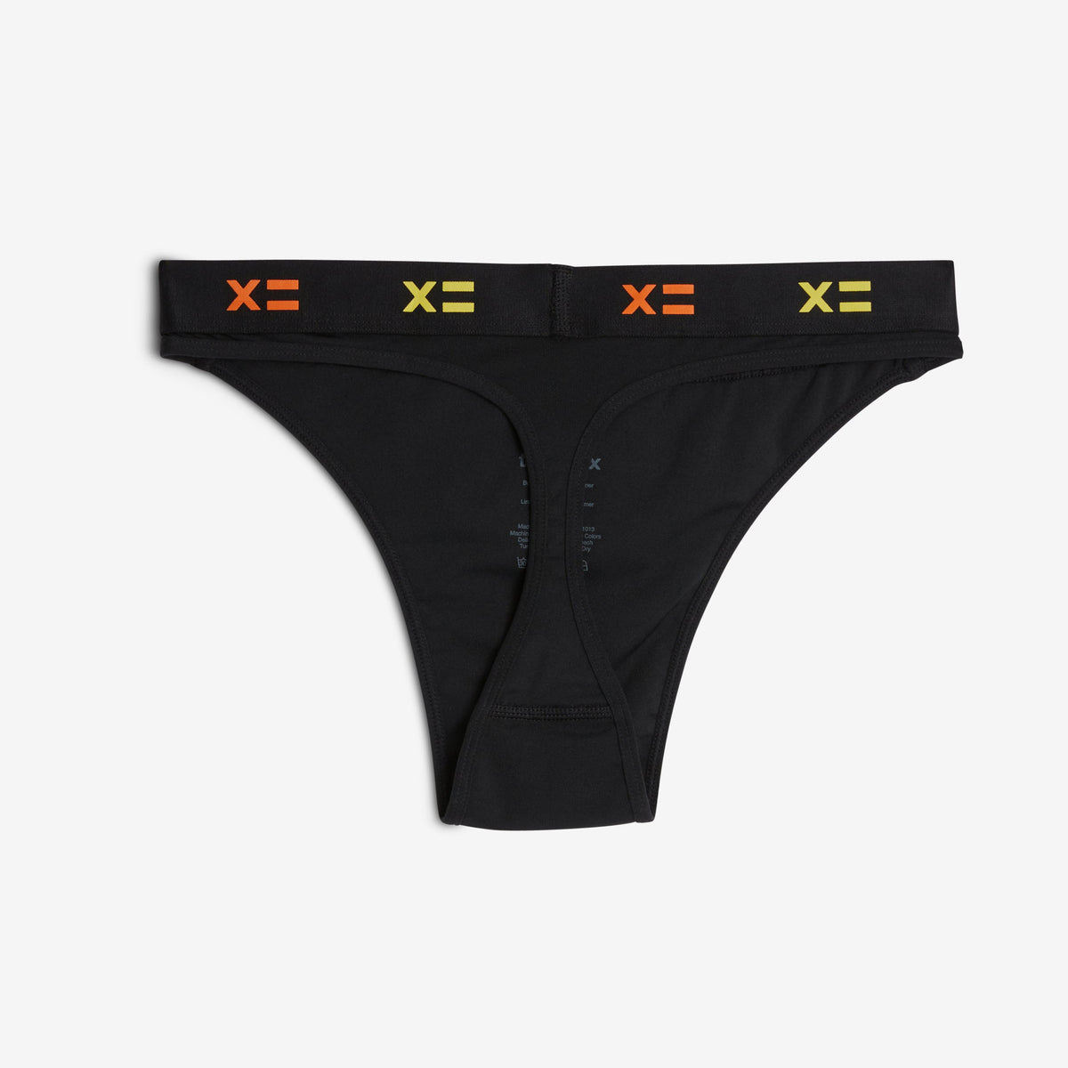 TomboyX SmoothTuck Tucking Thong - Black Rainbow