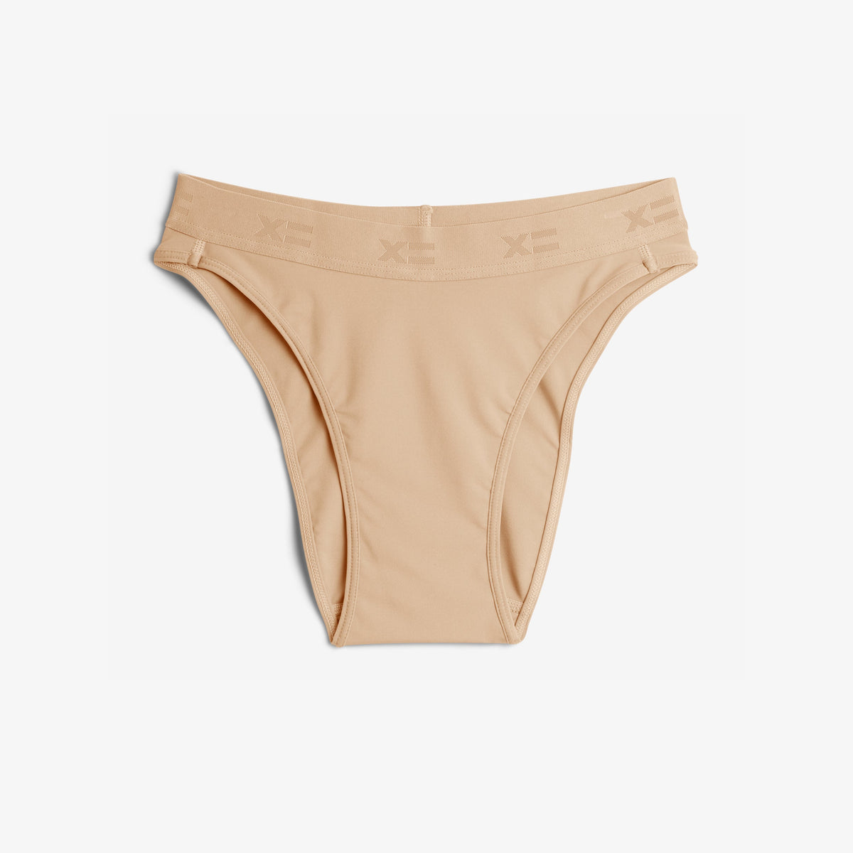 TomboyX SmoothTuck Tucking Hi Leg Bikini - Chai