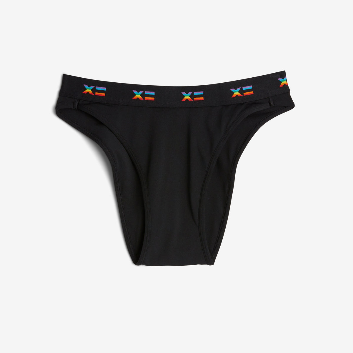 TomboyX SmoothTuck Tucking Hi Leg Bikini - Rainbow X=