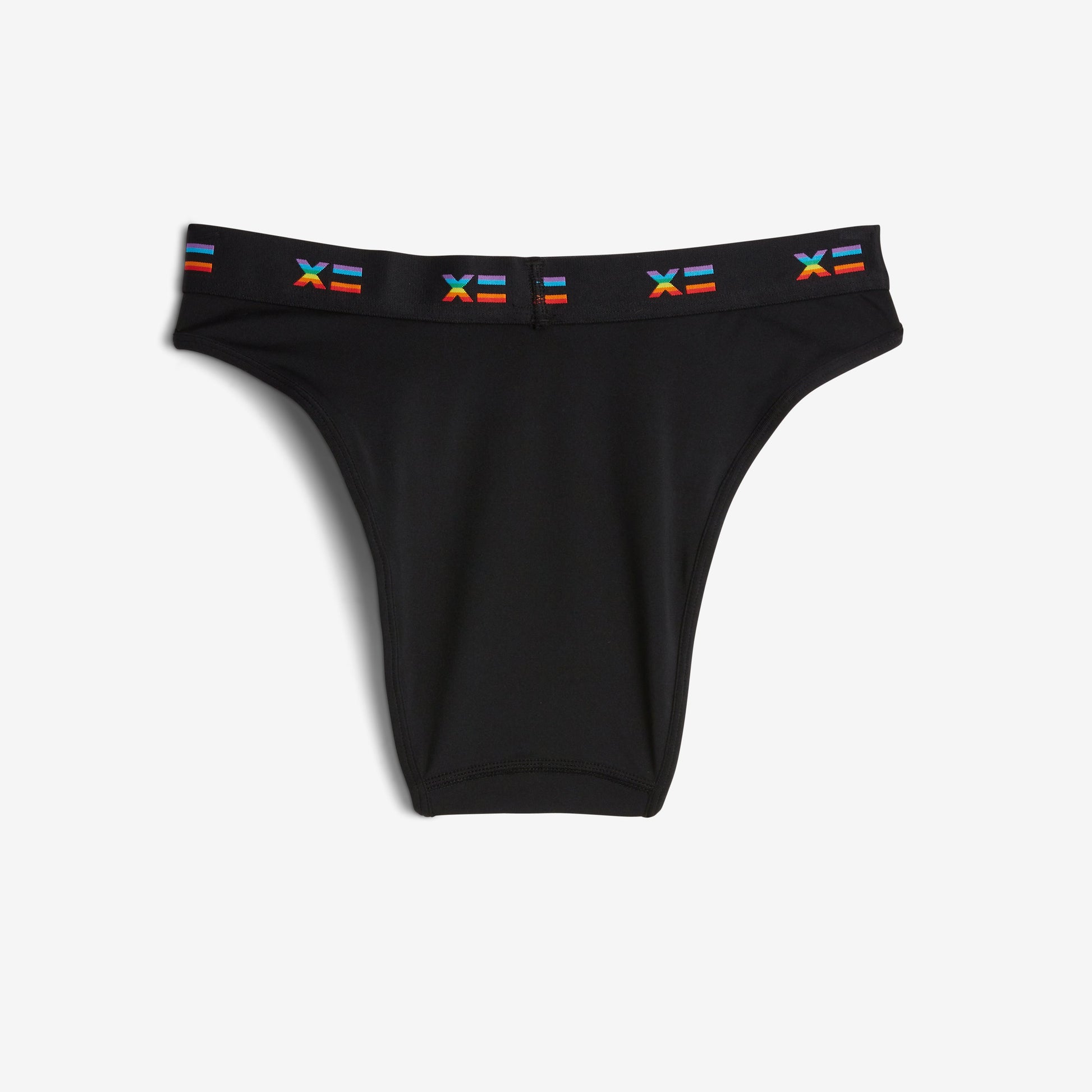 TomboyX SmoothTuck Tucking Hi Leg Bikini - Rainbow X=