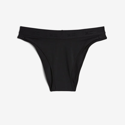 TomboyX SmoothTuck Tucking Hi Leg Bikini - Black