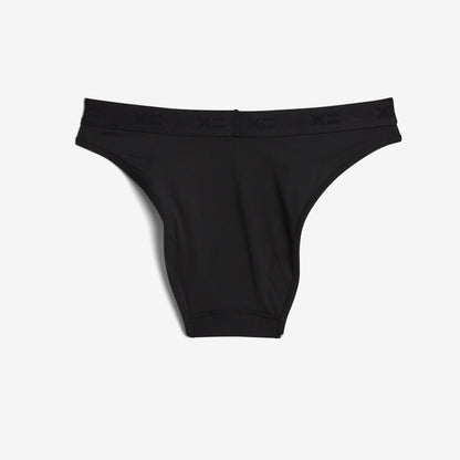 TomboyX SmoothTuck Tucking Hi Leg Bikini - Black