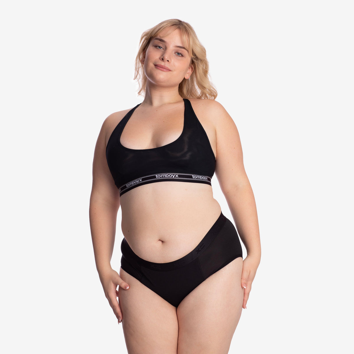 TomboyX SmoothTuck Tucking Hipster - Black