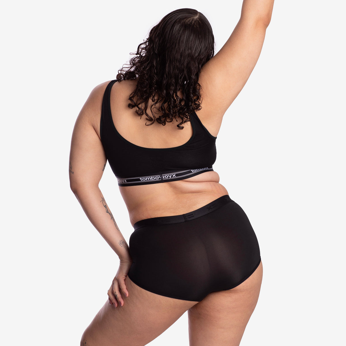 TomboyX SmoothTuck Tucking Boy Short - Black